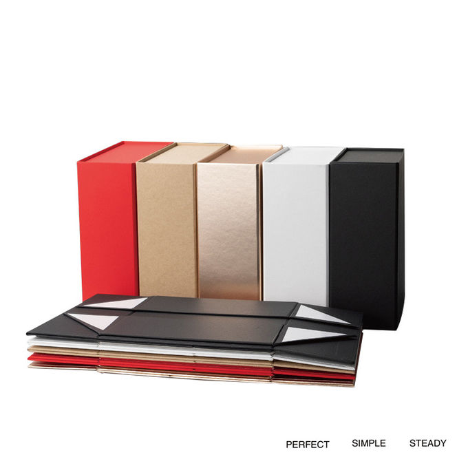 Foldable Magnetic Length 28cm Gift Packaging Boxes Magnet Closure