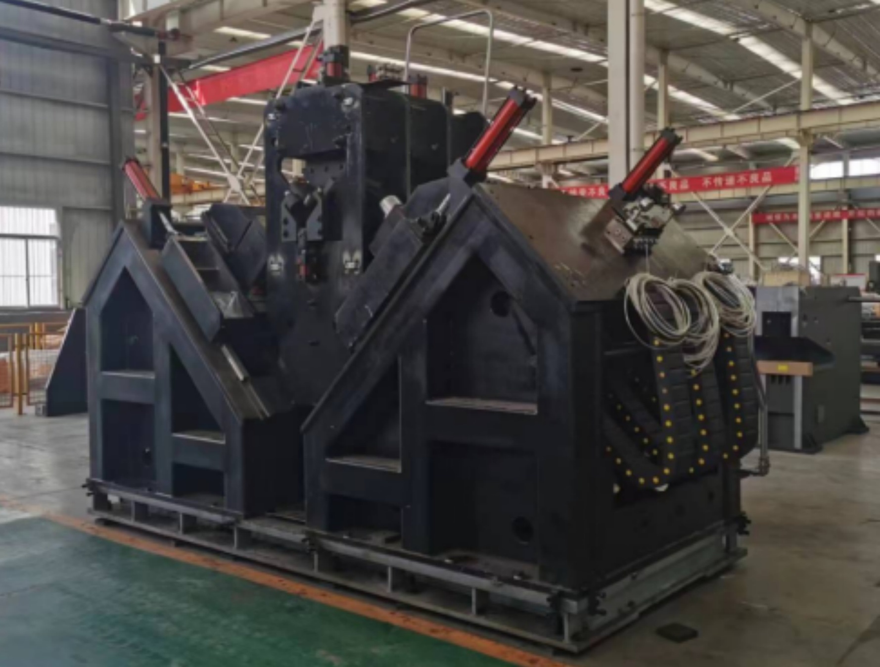 Intelligent CNC Angle Drilling And Marking Machine With NC Programming