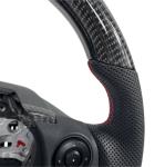 Suzuki Series Black Carbon Fiber Steering Wheel With Enhanced Grip For Heavy