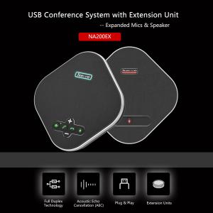 China CE FCC Na200ex Medium Large Room USB Speakerphone Built In 4 Mics wholesale