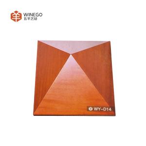 China Rubber Solid Wood Acoustic Diffuser Panels Improved Sound Reflections And Clarity wholesale