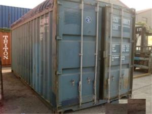 China Metal Open Top Shipping Container Dimensions 40 Feet 2.44m Width wholesale