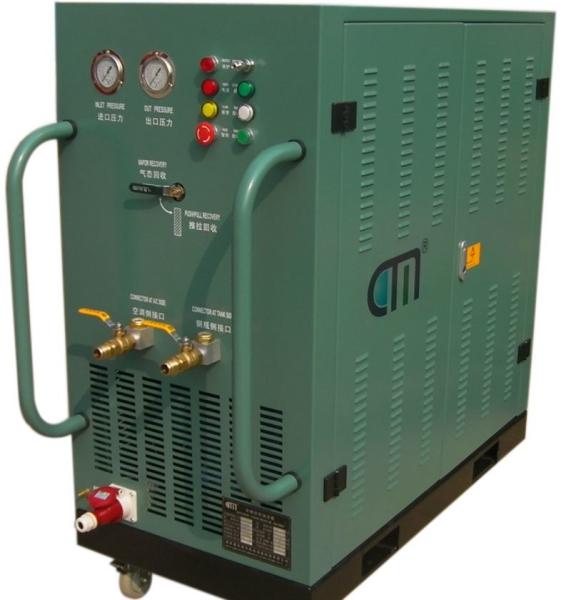 5HP Refrigerant ISO Tank Gas Recovery Unit Ac Charging Equipment R134a R22