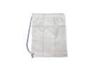 LDPE Clear Plastic Drawstring Bag Printing Environmental Protection