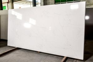 China 30mm Island Kitchen Artificial White Stone Benchtop wholesale