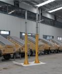 8m manual winch telescopic mast/steel telescopic mast/ lighting telescopic mast
