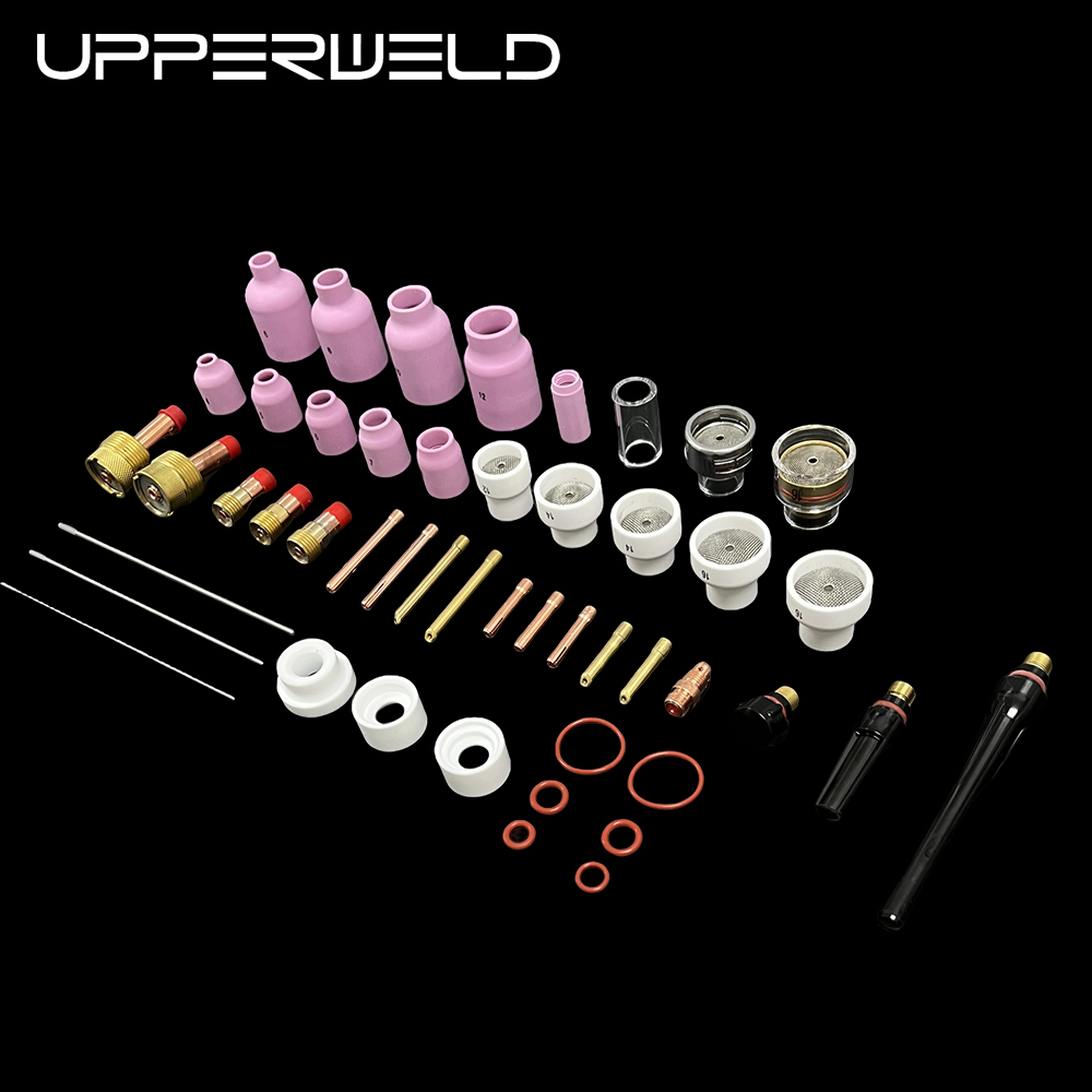 OEM Welding Torch 66PCS TIG Accessories Jumbo Ceramic Nozzle Gas Lens TIG Spare Parts
