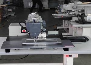 China Single Needle Flat Bed Automated Sewing Machine Pnuematic Persser Feet Type wholesale