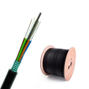 China Loose Tube Stranded GYTS Outdoor Aerial Duct 24 Core Single Mode Fiber Optic Cable wholesale