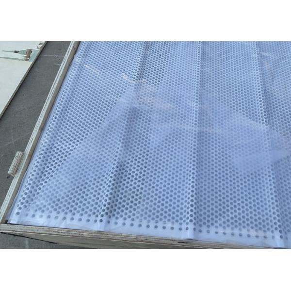 Round Hole 63% Perforation 5m Length Wind Protection Fence Panel