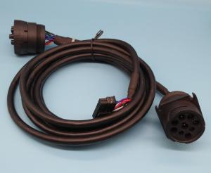 China Deutsch 9 Pin J1939 Female to Molex 20P Female and J1939 Male Splitter Y Cable wholesale