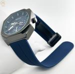 Custom Logo Miler Fashion Chronograph Quartz Men's Watch Big Dial Silicone