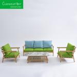 Modern Garden Villa Hotel Outdoor Furniture Set with Waterproof Sofa Chair Table