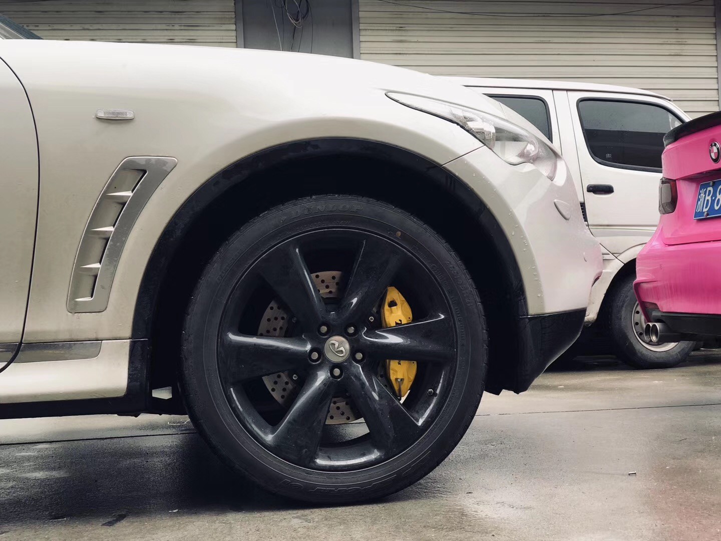 Big Brake Kit P60S 6pistonWith 355*32mm Rotor For Infiniti F35 Front P40S-R With 345*28mm Rotor For Rear