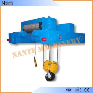 China Industrial 40 Ton / 80 Ton Heavy Duty Rope Hoist Double Girder Winch Trolley wholesale