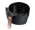 Black Manual Non Stick Electric 4.5L Air Fryer Oil Free 110V - 240V