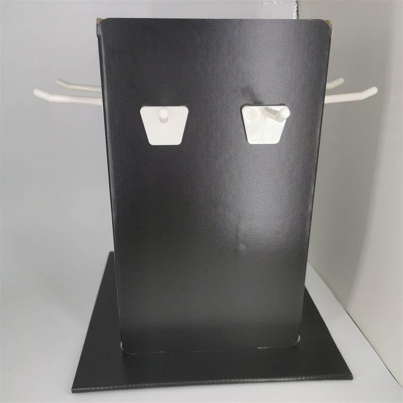 Customizable Eye-Catching With Hooks For Display Foldable Four-Sided Stand