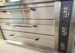 Gas 304 SS Safety Bakery Deck Oven 0 - 300 ℃ For Bread Cake Baking