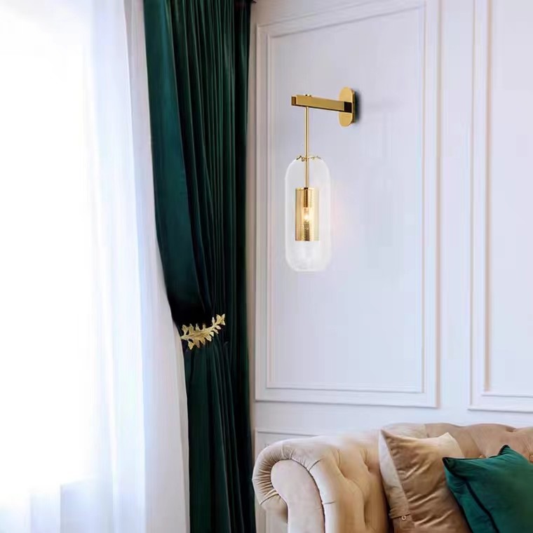 Wholesale Modern Hotel Bedroom Indoor Villa Decorative Surface Mounted LED Wall Light