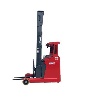 China AC Motor 2000KG 2T Electric Reach Truck With 3-11m Lifting Height wholesale