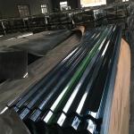 6-12m Black Colour Coated Metal Roofing Sheets Galvanized Corrugate Steel Sheet