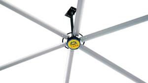 China Metallic Outer Rotor Industrial Ceiling Fan Airflow Brushless DC Motor 14300m³/min Air Flow wholesale