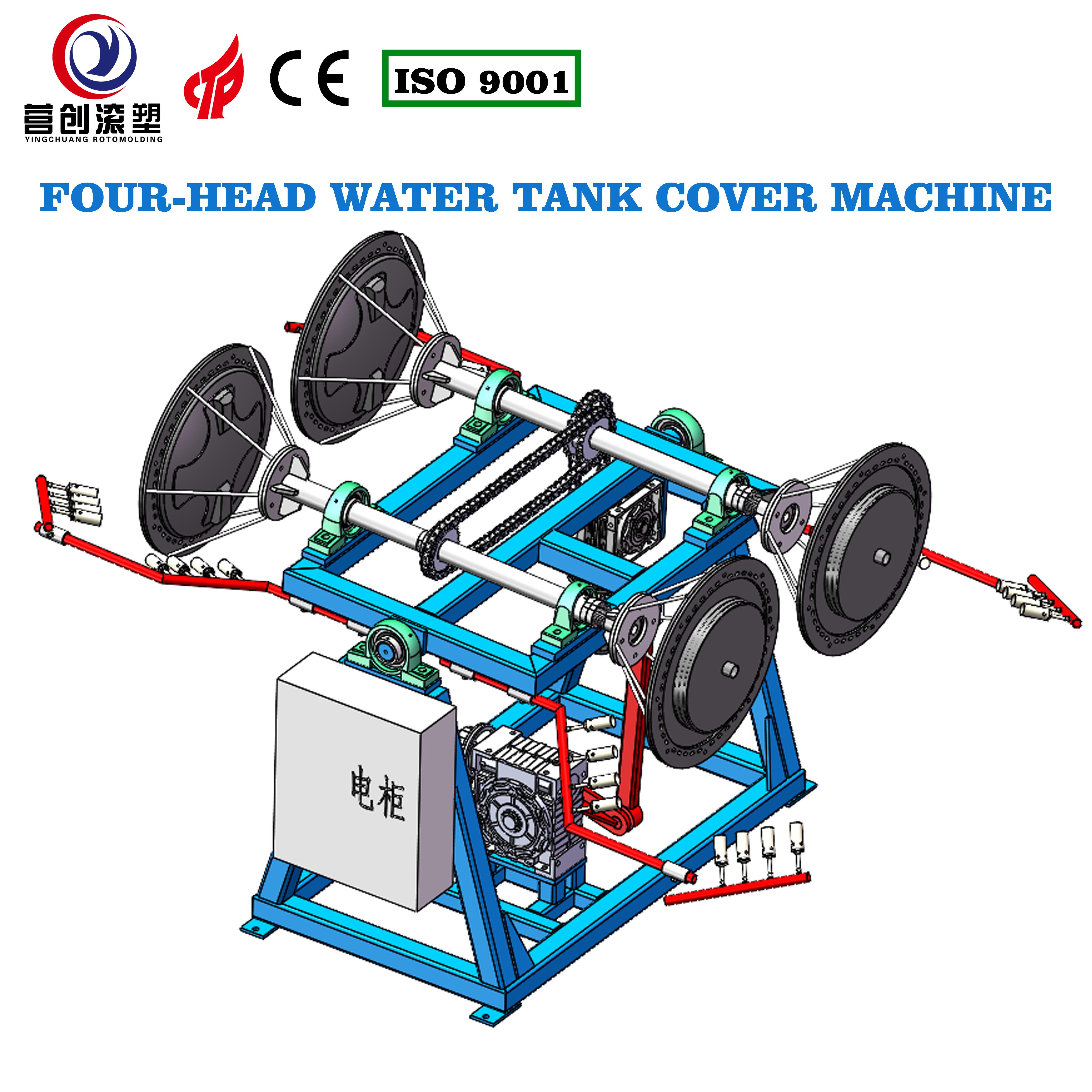 Fully Automatic Roto Mold Machine For Rock And Roll