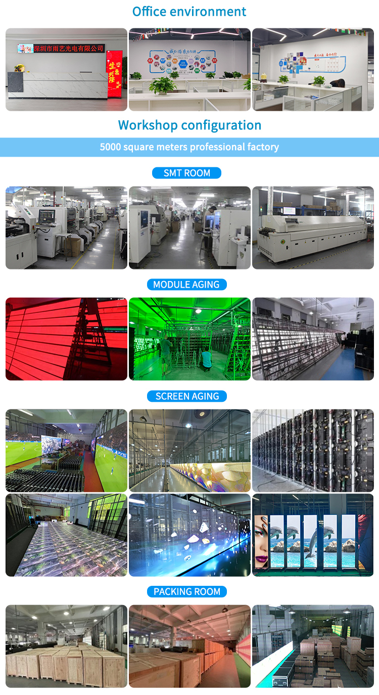 Original Full Color Outdoor HD Super Thin LED Screen Video Screen P2.6 P2.9 P3.91 P4.81 Advertising SMD LED Display Stage