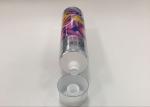 120g CAL Laminated Round Toothpaste Tube Packaging With Metallic Effect