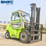 Heavy Duty 5 Ton Logistics Warehouse Forklift Fd50 Fuel Forklift with Cooper