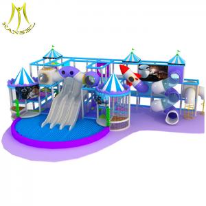 China Hansel  children playground flooring kids indoor play equipment slides indoor playground for mall wholesale