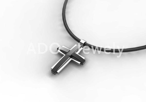 Tagor Jewelry Top Quality Trendy Classic 316L Stainless Steel Necklace Pendant