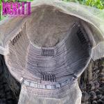 Borui Raw Virgin Malaysian Kinky Curly Unprocessed Human Hair 13x6 Lace Frontal