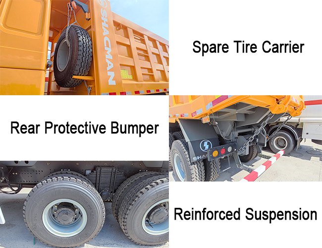 TITAN F3000 Shacman Dump Truck Price  6x4 Dump Truck