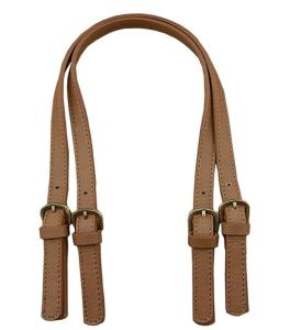 China Brown Leather Purse Shoulder Adjustable Bag Straps Replacements 39in ODM wholesale