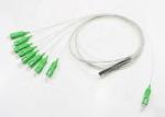 2M Length Mini Steel Tube G657A1 Fiber Optic PLC Splitter 1x8