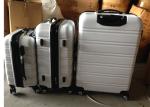 Customized ABS Trolley Luggage , 3 Pcs Luggage Travel Set Bag Abs Trolley