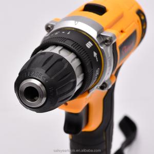 China 3/8in Brushless Drill Impact Driver Set 1300MAH 21 Volt Rechargeable Electric Drill wholesale