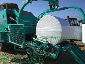 China White Color 500mm Silage Film for Round Bales of Silage wholesale
