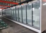Wall Multi Deck Vertical Glass Door Freezer Height 2080 Remote Type