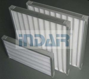 China Eco - Friendly Air Pre Filter Aluminium Zinc Plate Frame For HVAC System wholesale