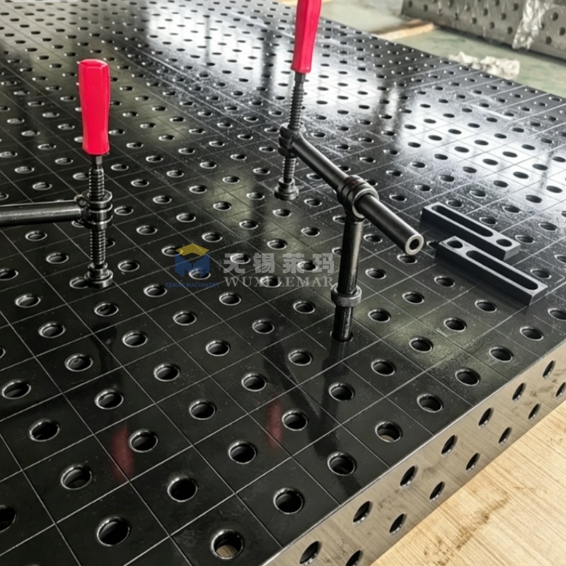 Precision D16 Welding Fixture Table With 16mm Holes