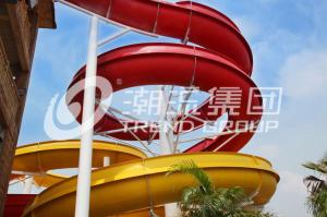 China Outdoor Custom Water Slides Spiral Water Slide For Adults And Kids wholesale