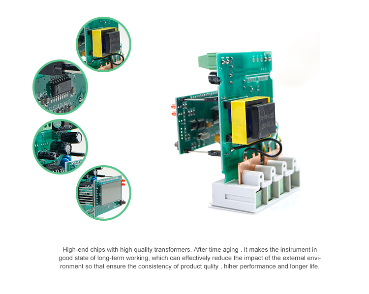 Din-Rail Type Digital Meter Single-Phase Din Rail Kwh Meter RS485 Communication Is available