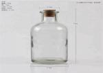 200ml Boston Round Bottles Juice Beverage Cooking Oil Kombucha Bottle With Cork