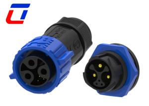 China 3 pin 50A Multi Pin Connectors Waterproof Wire To Board 6 Pin Male Female Connector wholesale