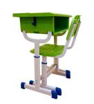 Learning desks and chairs for students of steel office furniture school