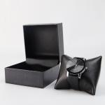 Diamond Crosshatch Textured Hard Paper Watch Case Cardboard Luxury Box