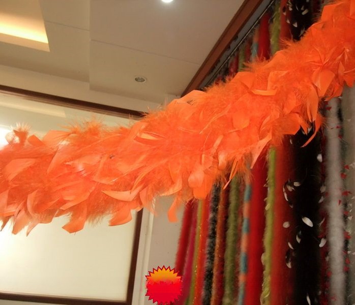 Dyed Marabou And Turkey Feather Boa Event Party Supplies 2 Yards