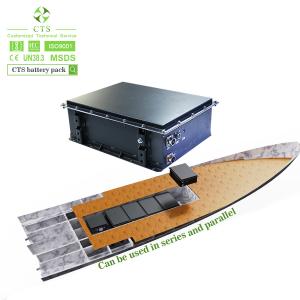 China IP67 Lithium Ion Lifepo4 Battery Pack Rechargeable 307.2v 50ah For Marine Boat wholesale